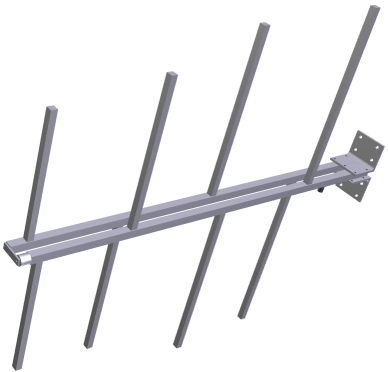 FM Log Periodic Antenna